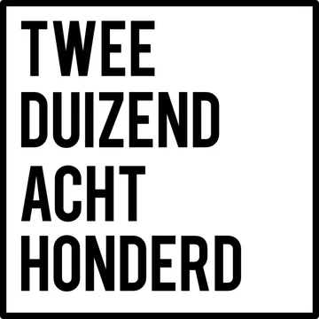 TweeDuizendAchtHonderd Logo